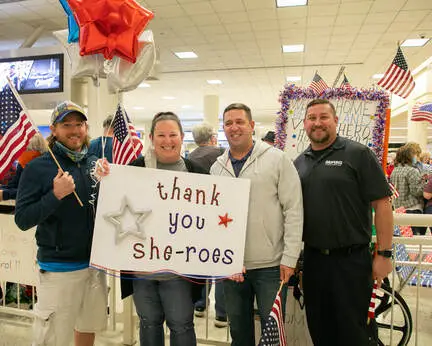 Sponsors Thanking Veterans